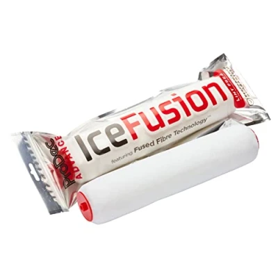 Image of ProDec Advance ARRE033 Medium Pile Ice Fusion Woven Paint Roller for an Ultra Smooth Finish Painting with Emulsion Paints on Interior Walls and Ceilings, 12&quot; x 1.75&quot;