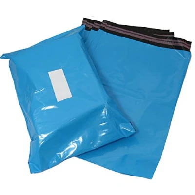 Image of Triplast 12 x 16 Inch Plastic Mailing Postal Bag Baby Blue (Pack of 500)