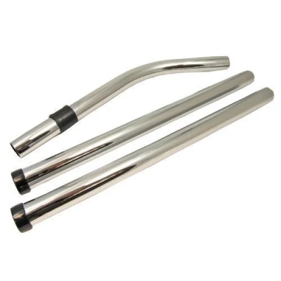 Image of First4spares Chrome Extension Rod Set for Numatic Henry Hetty etc Vacuum Cleaners (32mm, 3 Set)