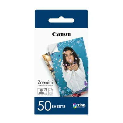 Image of Canon Zoemini ZINK Photo Paper (Pack of 50 Sheets)