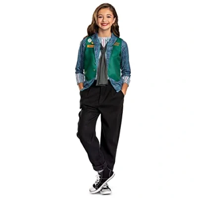 Image of DISGUISE Official Premium Robin Stranger Things Costume Kids Season 4, Christmas Halloween Costumes for Fancy Dress Up OutfitSize L