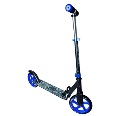Image of Muuwmi Scooter Pro Aluminium Adult Kids with Large 200mm Wheels ABEC 5 Foldable Height Adjustable for ages 8 12 Push Kick