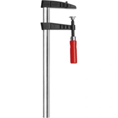 Image of Bessey TGK200 Heavy Duty Malleable Cast Iron Screw Clamp TGK 2000/120 Wood Handle, BE100161