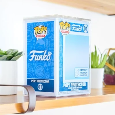 Image of Funko Pop! Premium Protector Display Cases Collectable Vinyl Figures Durable, Crystal Clear, and Stackable Storage