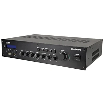Image of Adastra RM Series 100V Mixer Amplifier the Installers with Choice DAB+, BT, USB/SD 120W