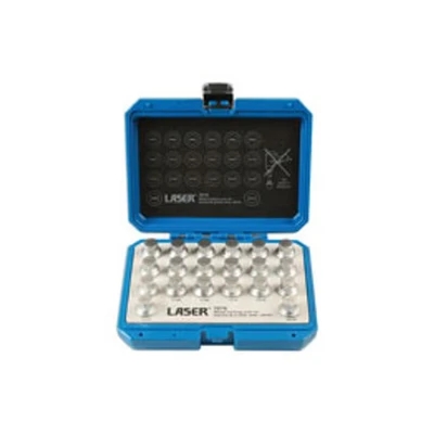 Image of Laser 7076 Locking Wheel Nut Key Set 20pc for Volvo
