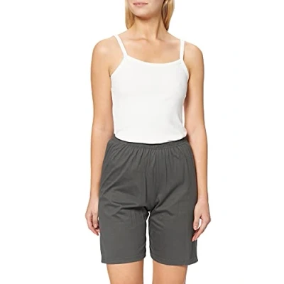 Image of Trigema Women&#039;s 536104 Relaxed Bermuda Shorts, Grey (Anthrazit 018), XL