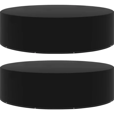 Image of vidaXL Garden Furniture Covers 2 pcs 10 Eyelets 205x90 cm