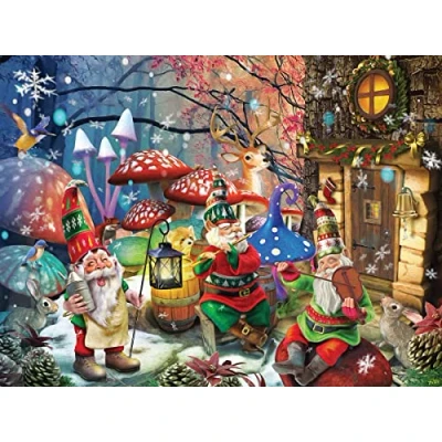 Image of Vermont Christmas Company Musical Jigsaw Puzzle 550 Piece