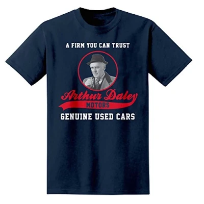 Image of Arthur Daley Used Car Lot Advertising T Shirt (L)
