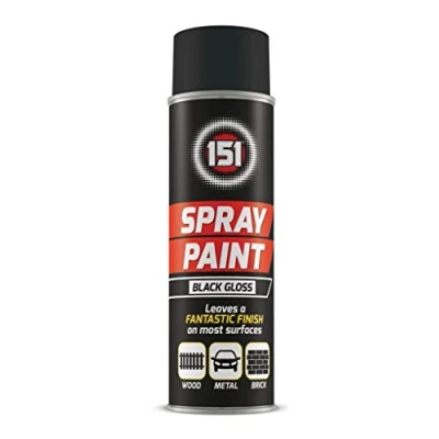 Image of 151 Spray Paint Black Gloss 250ml