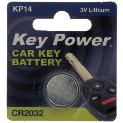 Image of Key Power CR2032 KP Car Fob Lithium Battery 3 V