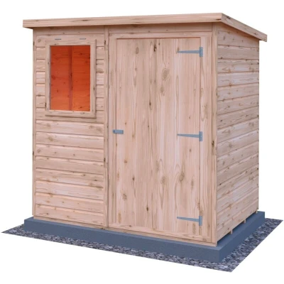 Image of Shire T&amp;G Flatpack Sheds &amp; Workshops Shiplap Pent 6 X 4