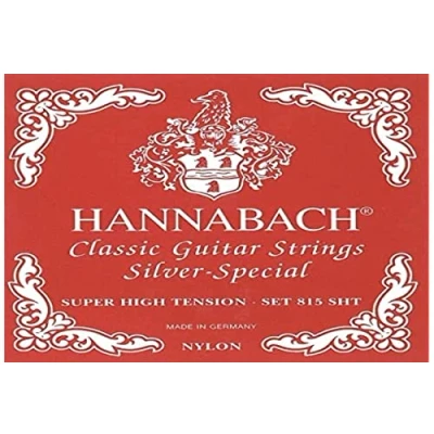 Image of Hannabach 652549 Saiten für Klassikgitarre Seire 815 Super High Tension Silver Special 3er Diskant