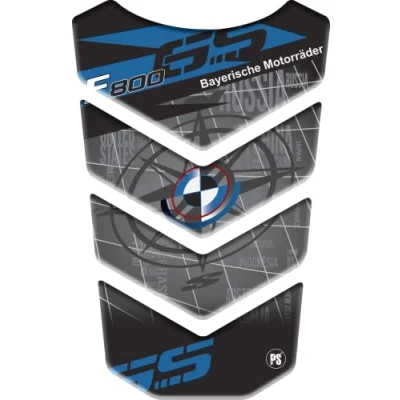 Image of RESINATED TANK PAD STICKER 3D EFFECT COMPATIBLE WITH BMW F800GS F800 F 800 GS BMWF800 BMWF800GS v3