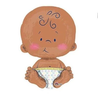 Image of Amscan 3520101 S/Shape: Welcome Baby