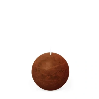 Image of Spaas Rustic Ball Candle 80 mm 24h, Bordeaux