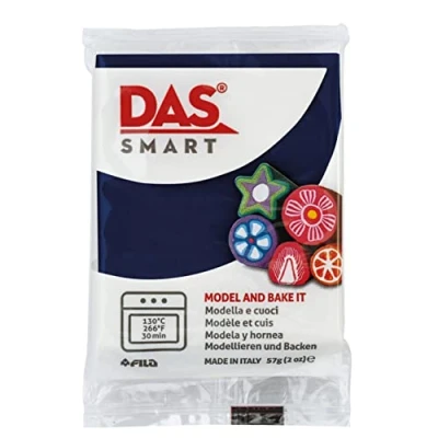 Image of DAS Smart Oven Bake Modelling 56g Clay, Night Blue, Ideal for Professionals and Hobbyists