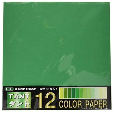 Image of Origami Paper 068304%¶ÝÏ% TANT Green Mix 35 cm X