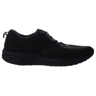 Image of Mizuno Men&#039;s Wave Revolt Running Shoe, Black Black, 5 UK