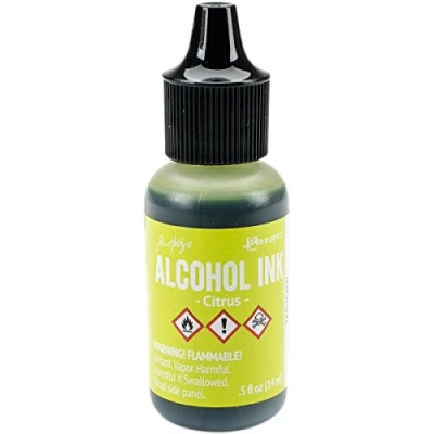 Image of Tim Holtz Ranger Adirondack Alcohol Ink, Citrus