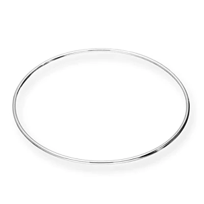 Image of jewellerybox Sterling Silver 1.5mm Round Bangle 68mm