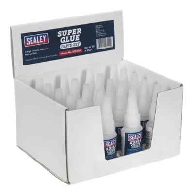 Image of Sealey Super Glue Rapid Set 20g Pack of 20