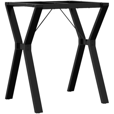 Image of vidaXL Dining Table Legs Y Frame 60x50x73 cm Steel