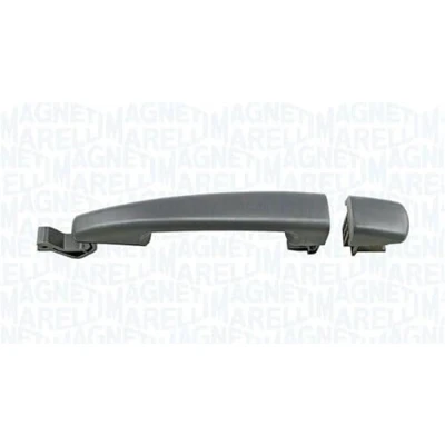 Image of 0009681635077 Door Handle MAGNETI MARELLI 350105017800 Left, Right without key chrome/black primed PEUGEOT: Expert II Tepee, Partner Tepee