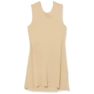 Image of The Drop Women&#039;s Laila Power Shoulder Twist Back Midi Sweater Dress, Curds &amp; Whey, 3XL Plus