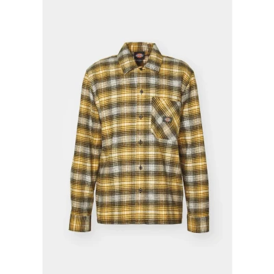 Image of Dickies Forest Check Shirt, Men&#039;s, Size: Small, Oak buff
