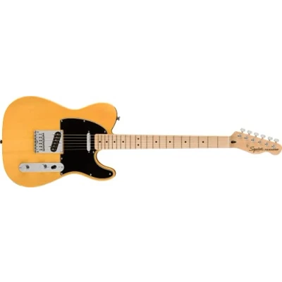 Image of Squier by Fender Affinity Series Telecaster, Electric Guitar, Maple fingerboard, Butterscotch Blonde