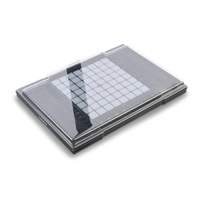 Image of Decksaver Cover for AKAI APC64 Super Durable Polycarbonate Protective lid in Smoked Clear Colour, Made The UK Producers&#039; Choice Unbeatable Protection
