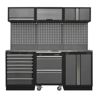 Image of Sealey Superline Pro 2.04m Storage System Stainless Steel Worktop