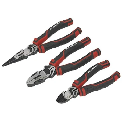 Image of Sealey Premier Pliers Set High Leverage, 3pc