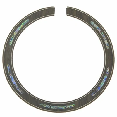 Image of Dopro Qaulity Acoustic Guitar 110 * 12 0.8mm Soundhole Rosewood Rosette with Abalone Shell Inlay
