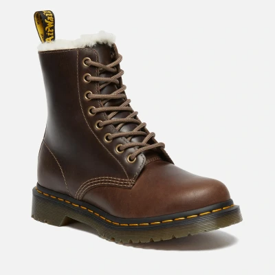 Image of Dr. Martens Pascal Serena Laceup ankle boots, Women&#039;s, Size: 6.5, Brown Leather