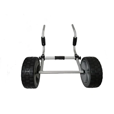 Image of Adjustable Aluminium Sit On Top Kayak Trolley 54kg Max Lifting Weight
