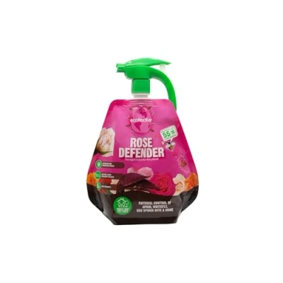 Image of Ecofective ECF0118 Rose Defender Trigger Pouch Ready to Use, Protects roses from pests &amp; diseases, 1L