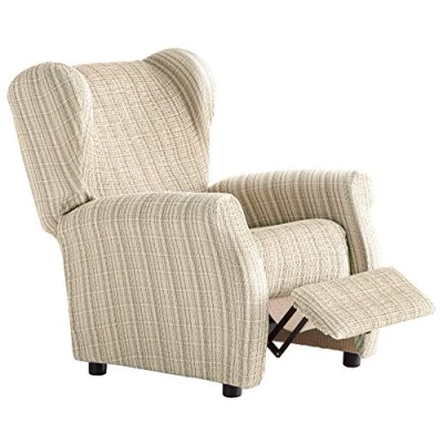 Image of Martina Home Haber Elastic Armchair Cover Relax 32x42x8 cm beige