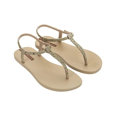 Image of IPANEMA Women&#039;s Class BRILHA FEM Sandal, Beige, 4 UK