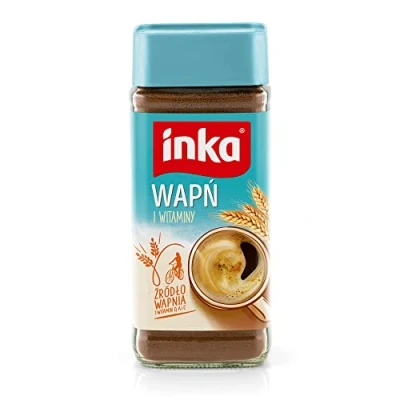 Image of Inka Calcium and Vitamins Soluble Cereal Coffee with D A C 100g