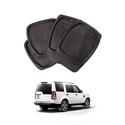 Image of Xtremeauto Discovery Deep Tray Rubber Floor Mats Heavy Duty Mud Set of 4