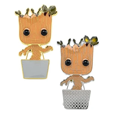 Image of Funko Pop! Enamel Pin: Jabba the Hut Hutt 1/6 Odds for Rare Chase Variant 1 In 12 Chance You May Find Star Wars Pins Cute Collectable Novelty Brooch &amp; Bags