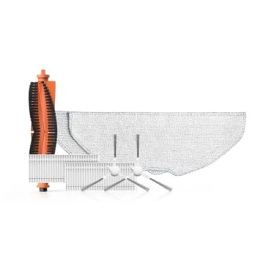 Image of EZVIZ Cleaner Replacement Accessory Pack, Main Brush, Side Brushx2, HEPA Filterx2, Mop Clothx2, Designed for Robotic Vacuum RE4, RE4 Plus, RE5, RE5 Suitable Carpet Floor (Kit06)