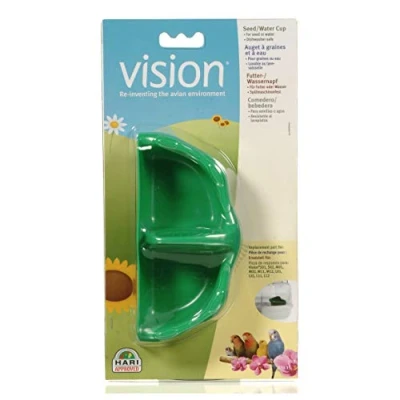 Image of Vision Cups for Seed and Water, Green