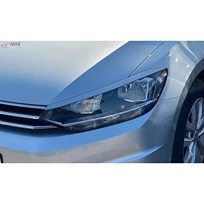 Image of Head light spoilers compatible with Volkswagen Touran (5T) 2015 (Halogen) (ABS)
