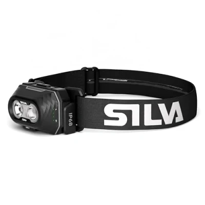 Image of Silva Head Torch Battery Powered Rechargeable USB C Explore 5 700 Lumen Lamp 4 Brightness Levels White, Red &amp; Orange LEDs Indicator Outdoor Running