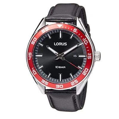 Image of Lorus Men Analog Digital Quartz Watch with Leather Strap RH941NX9