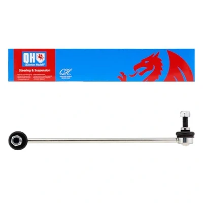Image of 1K0411315B, 1K0411315D, 1K0411315E, 1K0411315G, 1K0411315J Anti roll bar link QUINTON HAZELL QLS3328S 337mm Premium Kit+ with fastening material Steel
